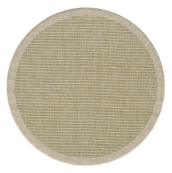 Okrągły dywan odpowiedni na zewnątrz w kolorze khaki ø 120 cm Giza 1410 – Ayyildiz Carpets