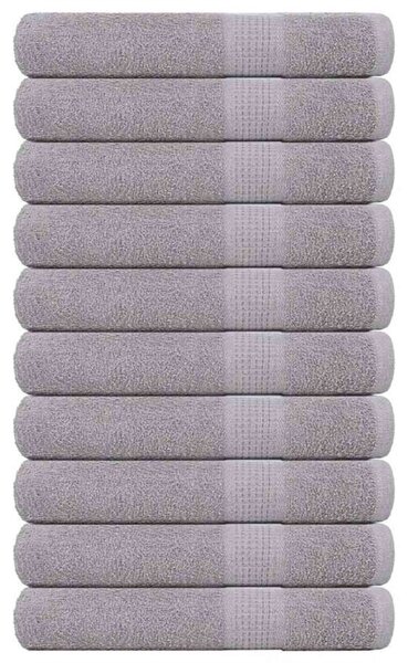 Ręczniki do sauny frogn 10 szt. szare 80x200 cm 360 g/m²