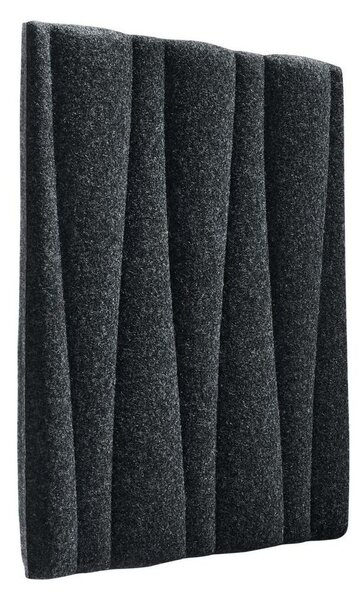 Panel ścienny 3D akustyczny filcowy dekoracyjny 30x30 cm Kwadrat butelka czarny