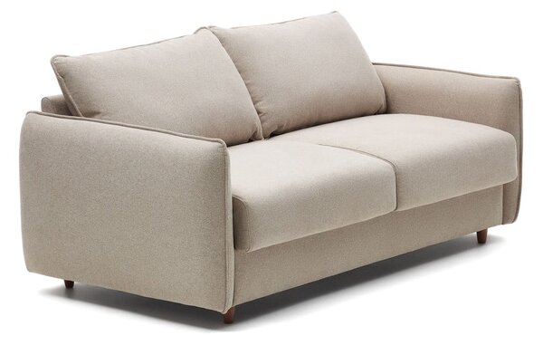 Beżowa rozkładana sofa 185 cm Carlota – Kave Home