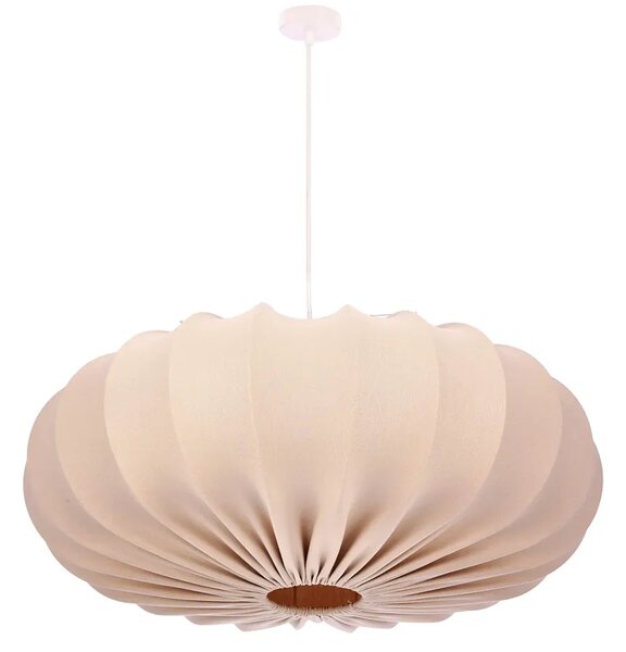 Nowoczesna lampa wisząca z abażurem w kolorze frappe - 11X D200 B5-B03