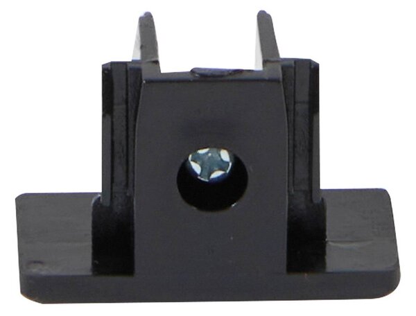 System szynowy Lindby Linaro, średnica 9,5 cm, 5-punktowy, LED, czarny Linaro, czarny, biuro, aluminium, nowoczesny