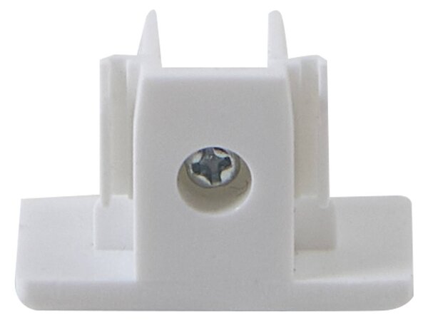 System szynowy Lindby Linaro, średnica 9,5 cm, 4-punktowa, LED, biały Linaro, biały / opal, biuro, aluminium, nowoczesny
