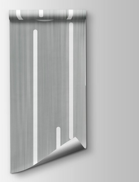 Fototapeta Białe linie na szarym tle, Fototapety Abstrakcja, Popularne Fototapety, t00955v2 - Tapeko.pl