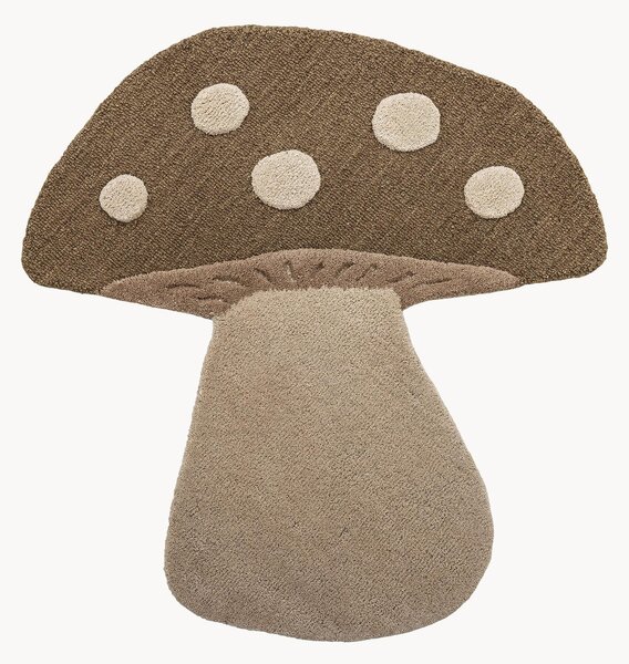 Dywan dziecięcy z wełny Mushroom