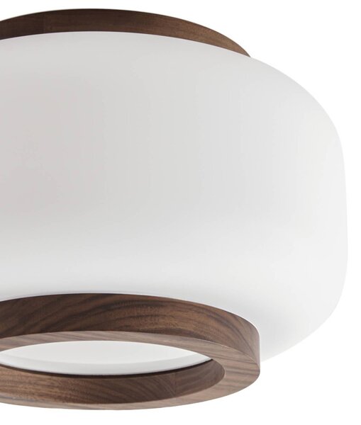 Lampa sufitowa Shiro Quitani, możliwość ściemniania, biały / opal, salon / jadalnia, szkło, design