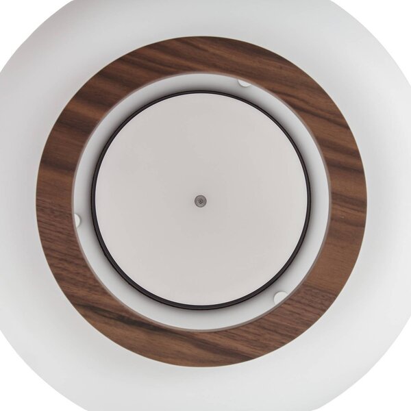 Lampa sufitowa Shiro Quitani, możliwość ściemniania, biały / opal, salon / jadalnia, szkło, design