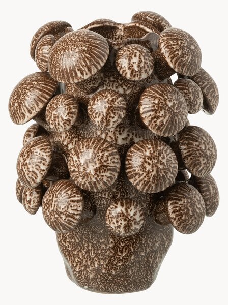 Wazon z glazurowanej kamionki Fungi, W 32 cm