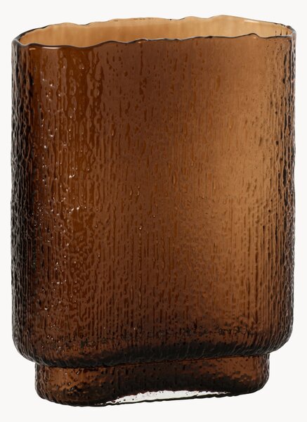 Wazon ze szkła Amber, W 25 cm