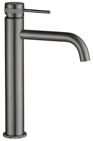 Bateria Umywalkowa REA LUNGO GRIP Wysoka Tytanowy