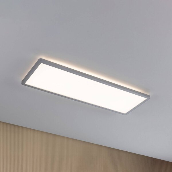 Paulmann Panel LED Atria Shine, chromowy / srebrny, biuro, tworzywo sztuczne, nowoczesny