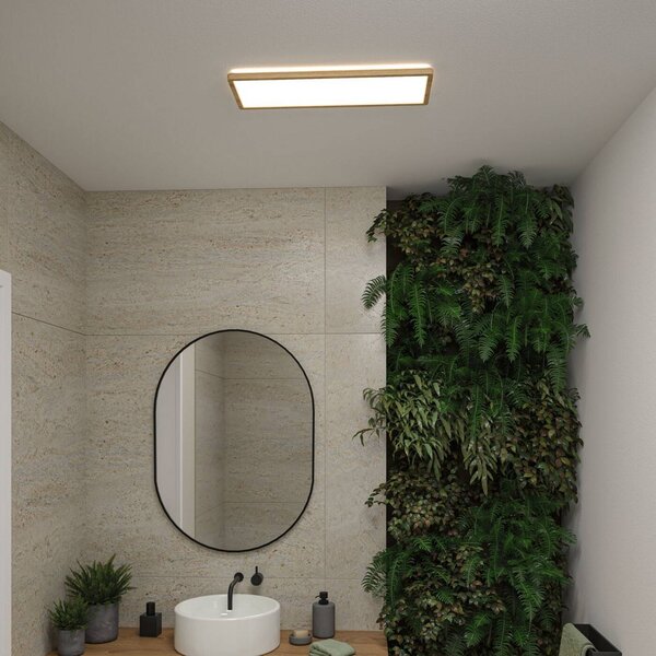 Paulmann Panel LED Atria Shine, jasne drewno, biuro, tworzywo sztuczne, nowoczesny