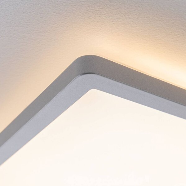 Paulmann Panel LED Atria Shine, chromowy / srebrny, biuro, tworzywo sztuczne, nowoczesny