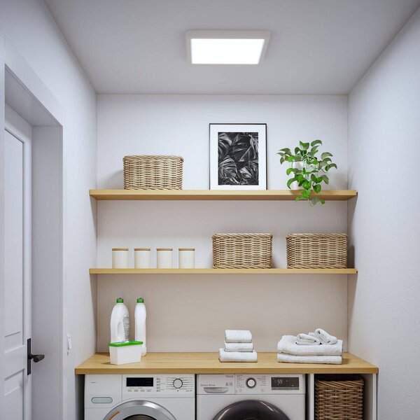 Paulmann Panel LED Abia 2, biały / opal, salon / jadalnia, tworzywo sztuczne, nowoczesny