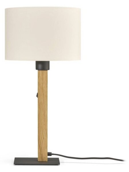 Buschwerk Lampa stołowa Heloise, jasne drewno, salon / jadalnia, drewno, nowoczesny
