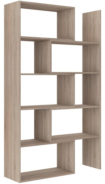 Regał na książki rozsuwany otwarty 188 cm Karol 02 Dąb Sonoma