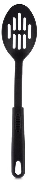 Łyżka cedzakowa czarna BLACKLINE 30,5 cm