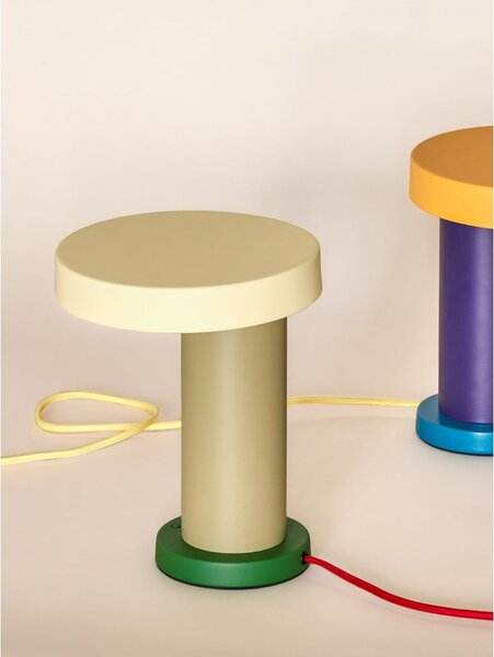 Zielona lampa stołowa (wysokość 25 cm) Magic – Hübsch
