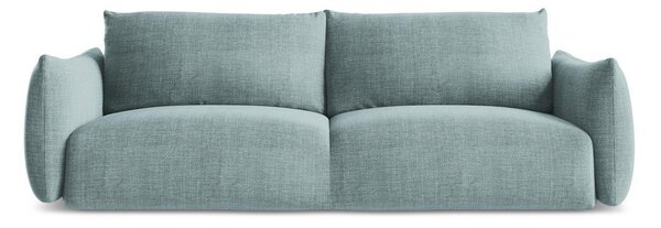Niebieska rozkładana sofa 230 cm Leila – Makamii