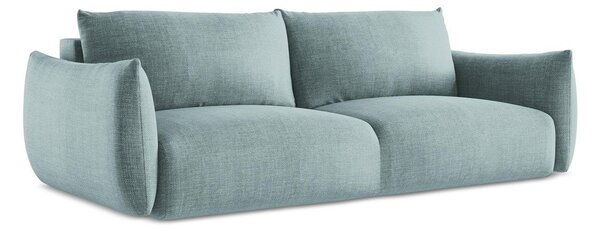 Niebieska rozkładana sofa 230 cm Leila – Makamii