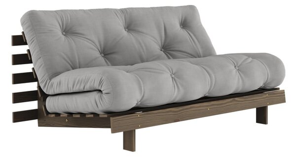 Szara rozkładana sofa 160 cm Roots – Karup Design