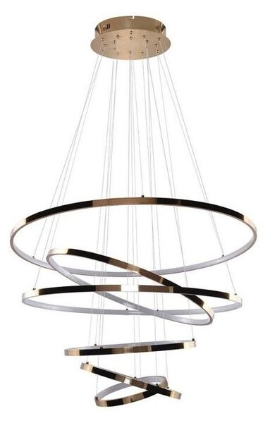 Lampa wisząca Azzardo Wheel 6 Long DIMM AZ2921 – designerska, 6-punktowa, ściemnialna
