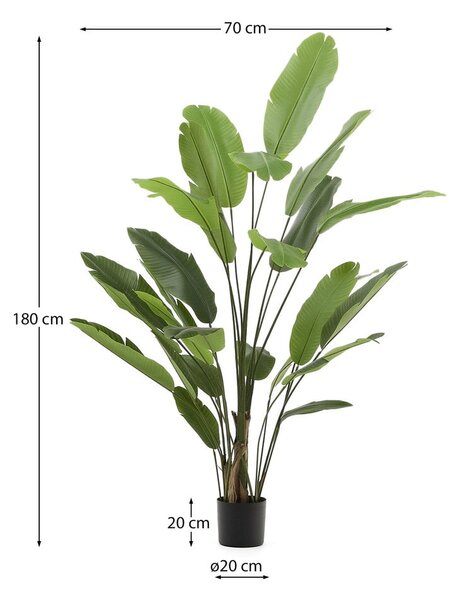 Sztuczny bananowiec (wysokość 210 cm) – Kave Home