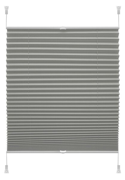 Antracytowa roleta 42,5x150 cm Plisé Verona Termo – Gardinia