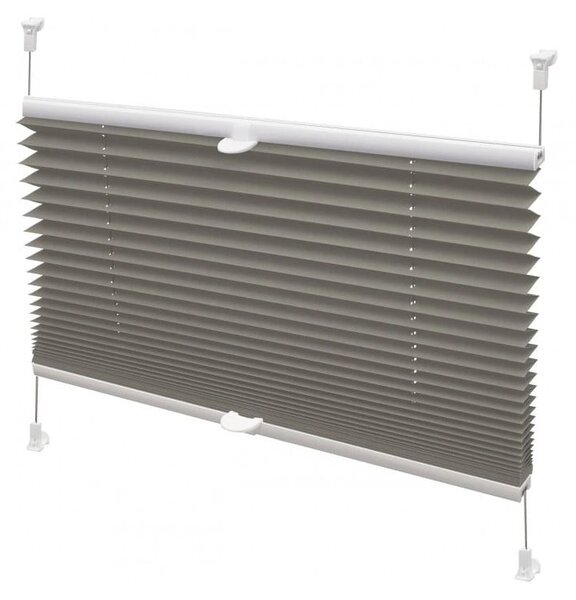 Antracytowa roleta 42,5x150 cm Plisé Verona Termo – Gardinia