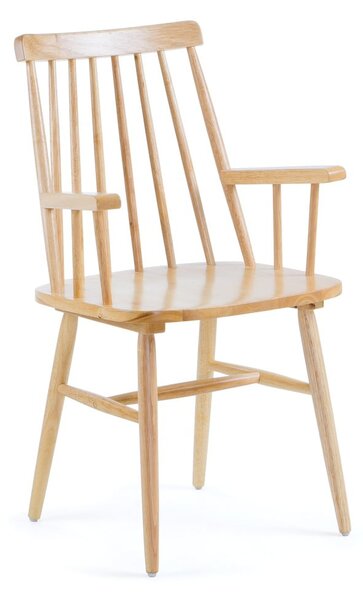 Krzesło z drewna kauczukowego Kave Home Kristie