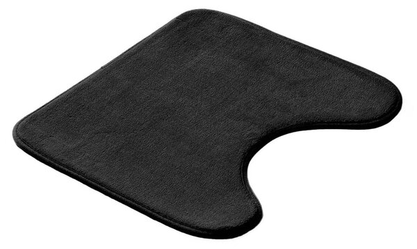 Czarny dywanik łazienkowy do WC 45x45 cm Vitamine – douceur d'intérieur