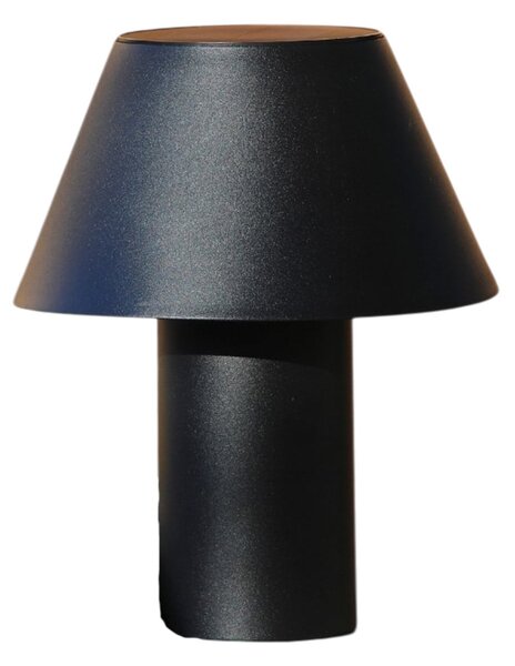 Zewnętrzna Lampa Markslöjd, Vivo, ściemnialny, czarny, metal, skandynawski