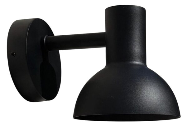 Zewnętrzna Lampa Markslöjd, Nubi, ściemnialny, czarny, stal szlachetna, skandynawski