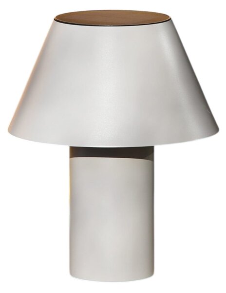 Zewnętrzna Lampa Markslöjd, Vivo, ściemnialny, szary, metal, skandynawski