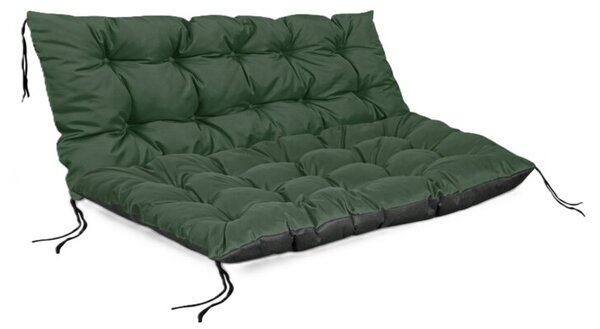 Zestaw poduszek ogrodowych na palety Aio Factory 120x80x40 cm zielony 1szt