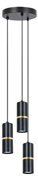 Lampa nad stół z 3 metalowymi tubami Z8-K52