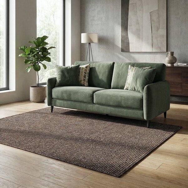 Ciemnobrązowy dywan 200x290 cm Lumen Liso – Universal