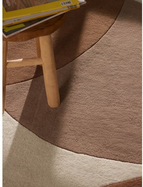 Koniakowy wełniany dywan 200x290 cm Ruvia – Villeroy&Boch