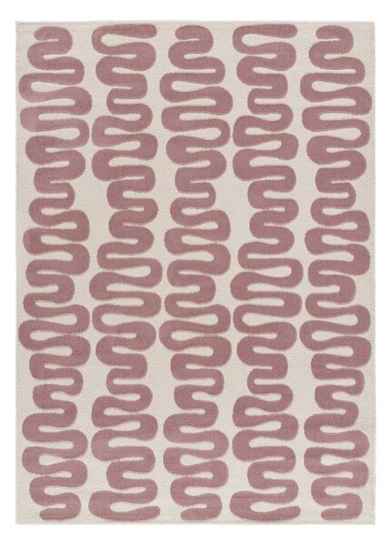Różowy/kremowy dywan 120x170 cm Flashy – Universal