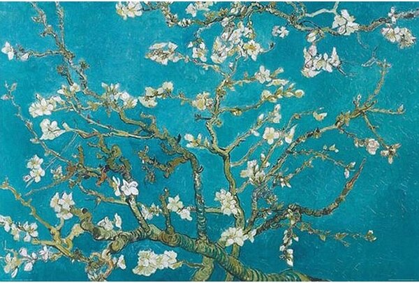 Plakat, Obraz Vincent van Gogh - Almond Blossoms, (91.5 x 61 cm)