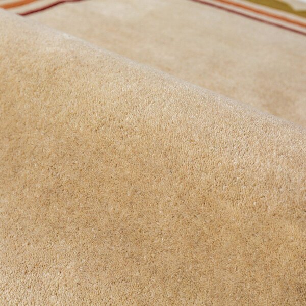 Wełniany dywan tkany ręcznie w naturalnym kolorze 120x170 cm Lois – Flair Rugs