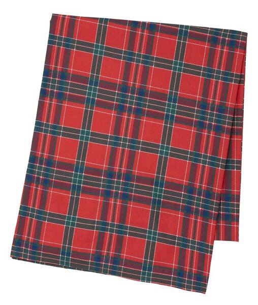 Bawełniany obrus ze świątecznym motywem 178x137 cm Christmas Tartan Check – Catherine Lansfield