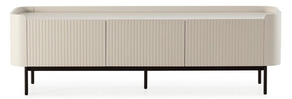 Kremowa szafka pod TV 180x55x40 cm Willa – MOME