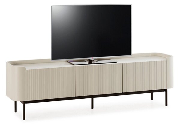 Kremowa szafka pod TV 180x55x40 cm Willa – MOME