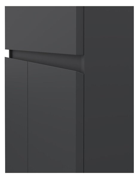 Ciemnoszara komoda 80x100x40 cm Naia – Tvilum