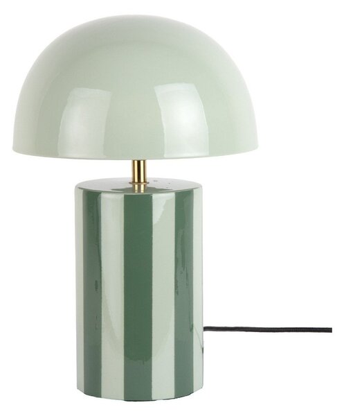 Zielona metalowa lampa stołowa (wysokość 34 cm) Rayado – Leitmotiv