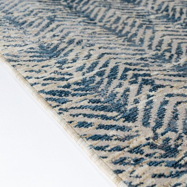 Niebieski dywan 200x300 cm Lua Abstract – Flair Rugs