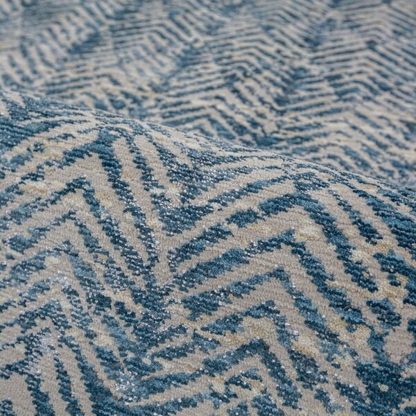Niebieski dywan 200x300 cm Lua Abstract – Flair Rugs