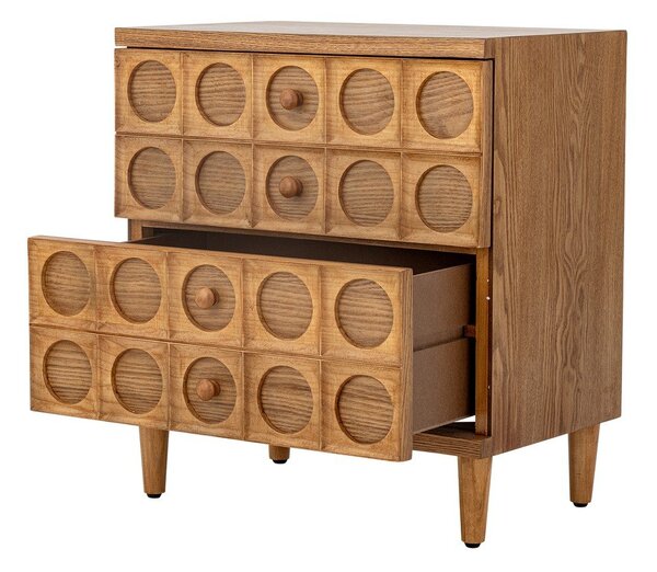 Komoda w dekorze jodły w naturalnym kolorze 56x61x35 cm Vester – Bloomingville