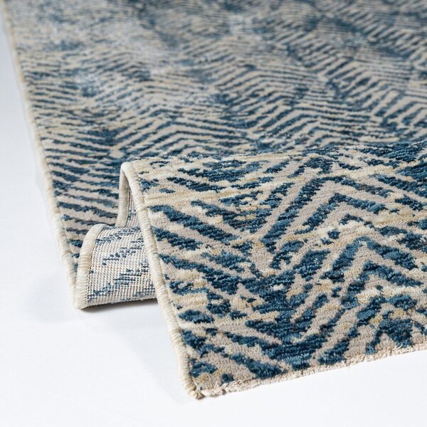 Niebieski dywan 200x300 cm Lua Abstract – Flair Rugs